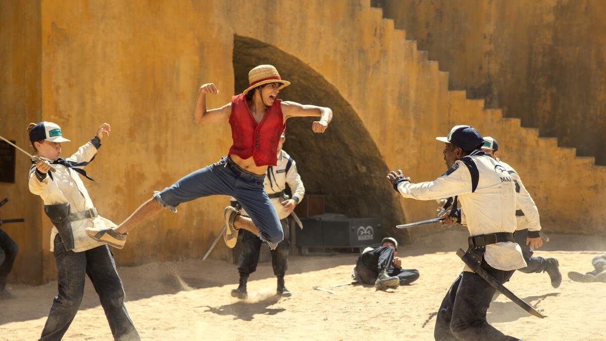 One Piece Live Action dynamic fight scene action