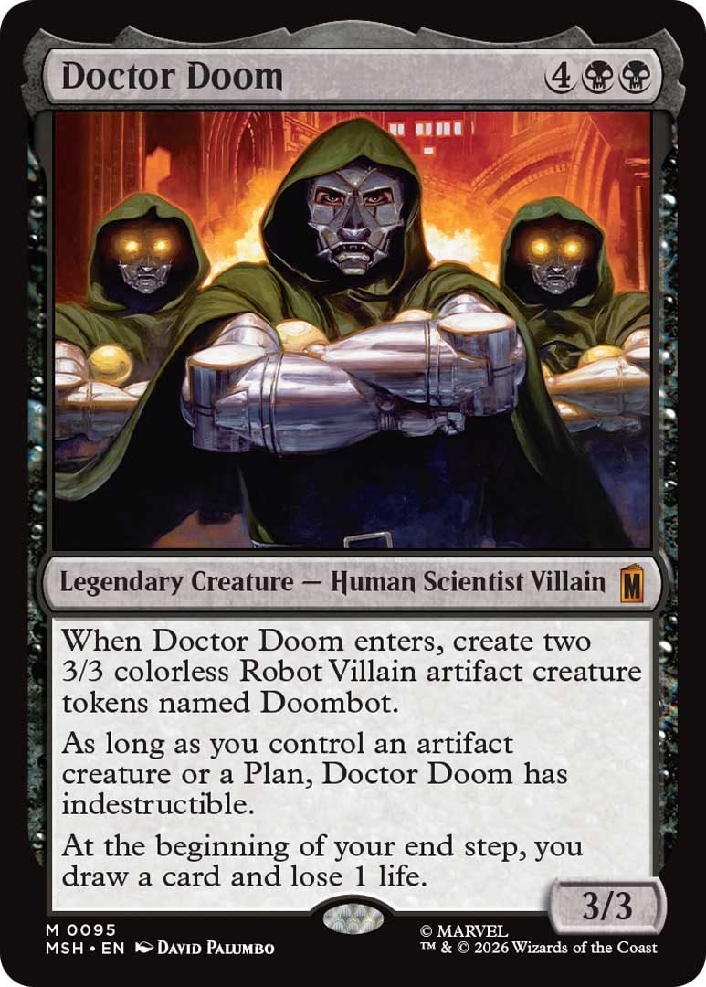 Doctor Doom — MTG Marvel Super Heroes Doctor Doom MTG Marvel Super Heroes card