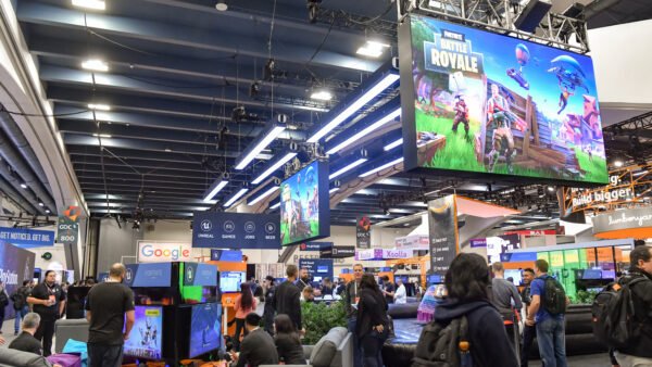 Why Fortnite Skins Get So Expensive (And Why We Keep Buying Them) Fortnite Battle Royale booth at GDC 2018