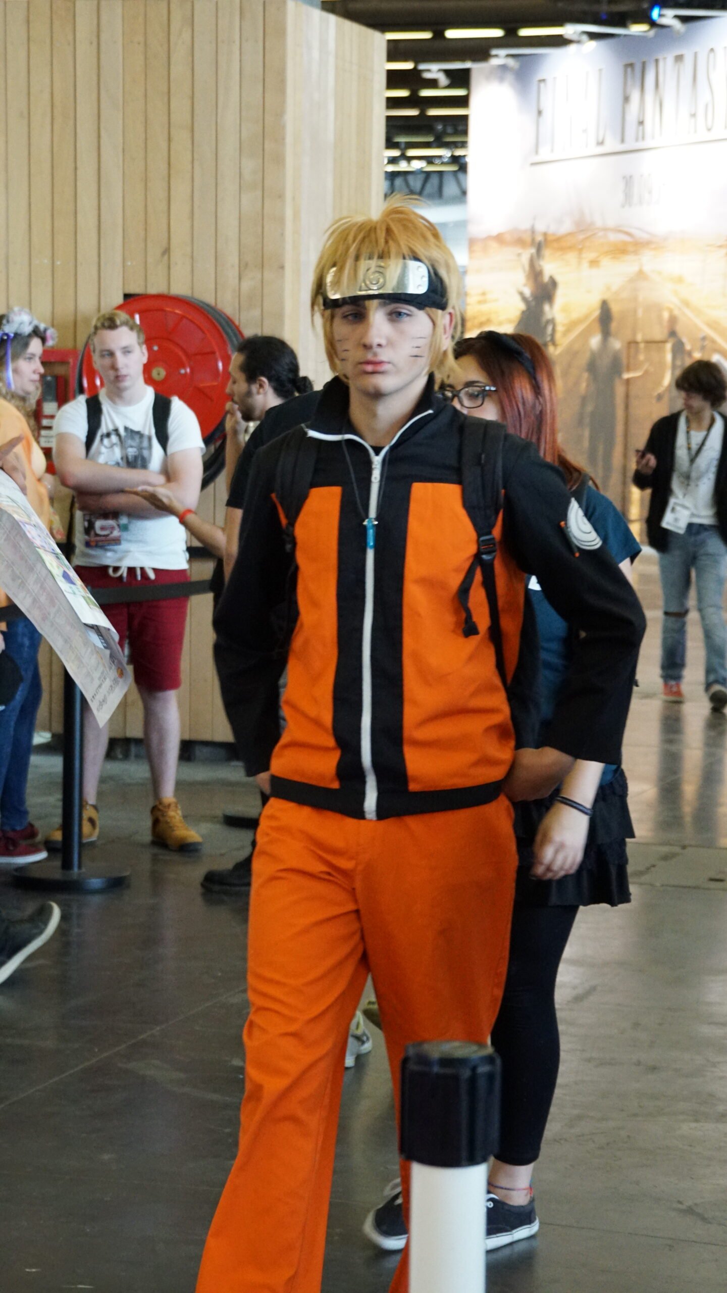 Naruto Uzumaki cosplay at Japan Expo 2016
