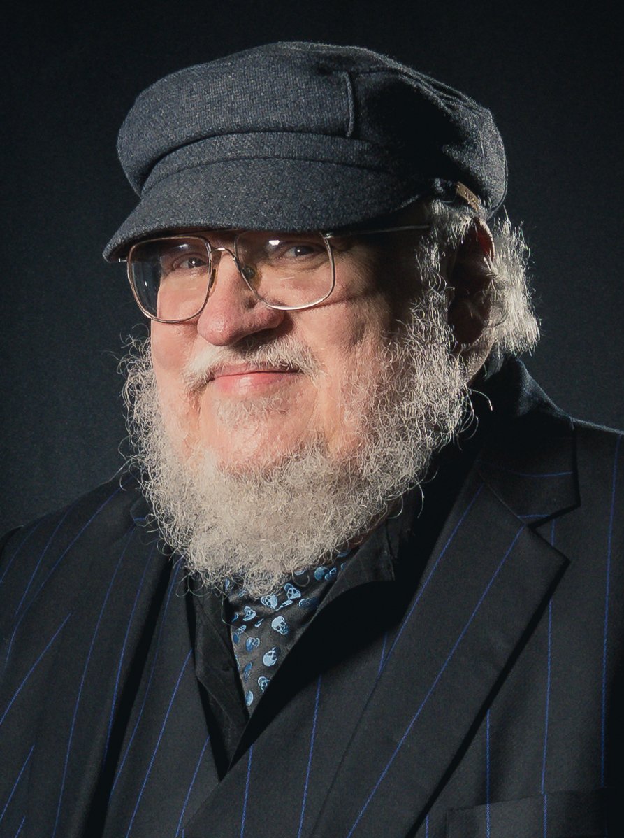 George R R Martin author of A Song of Ice and Fire at Worldcon 75 Hugo Awards
