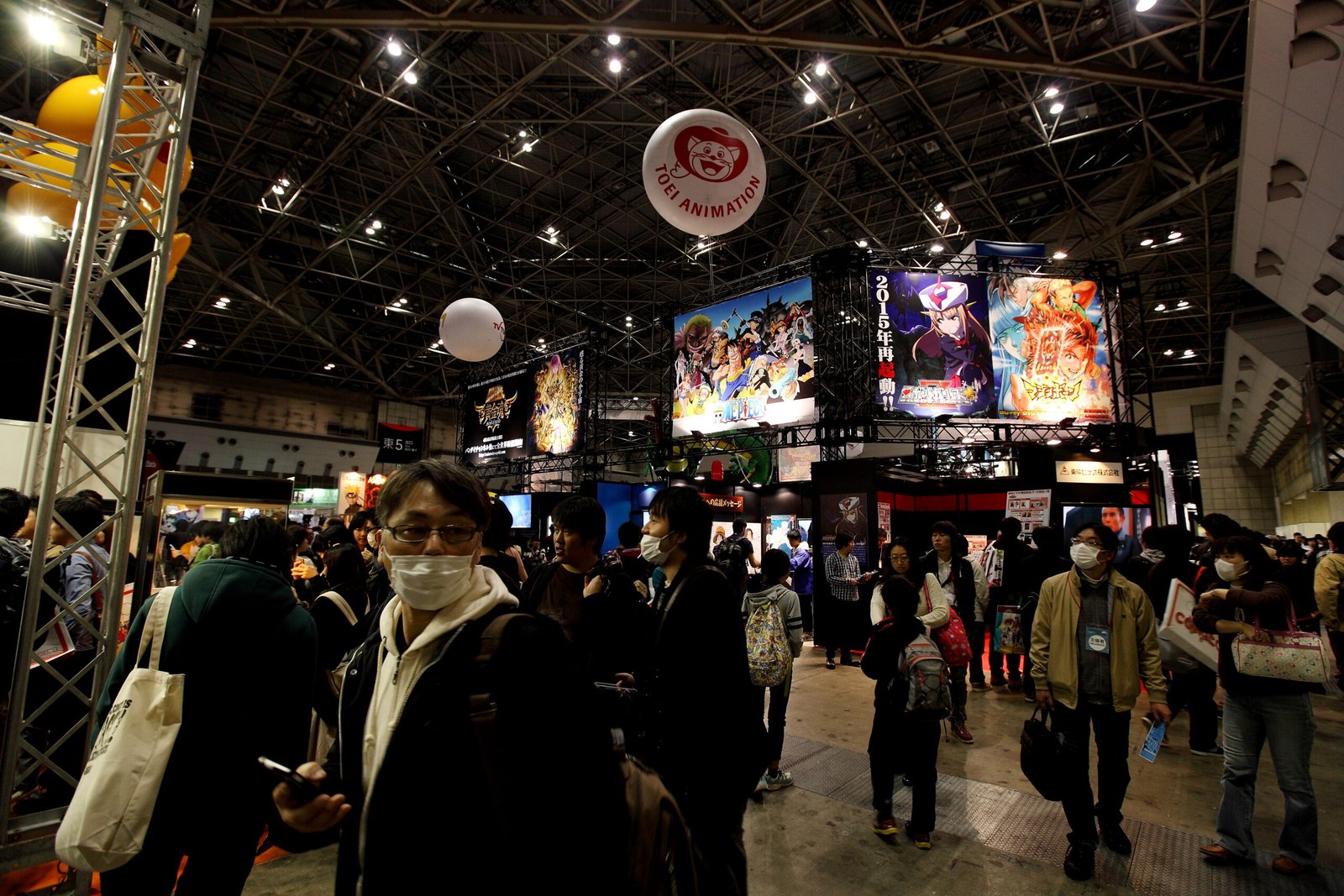 Toei Animation AnimeJapan 2015 booth Dragon Ball One Piece