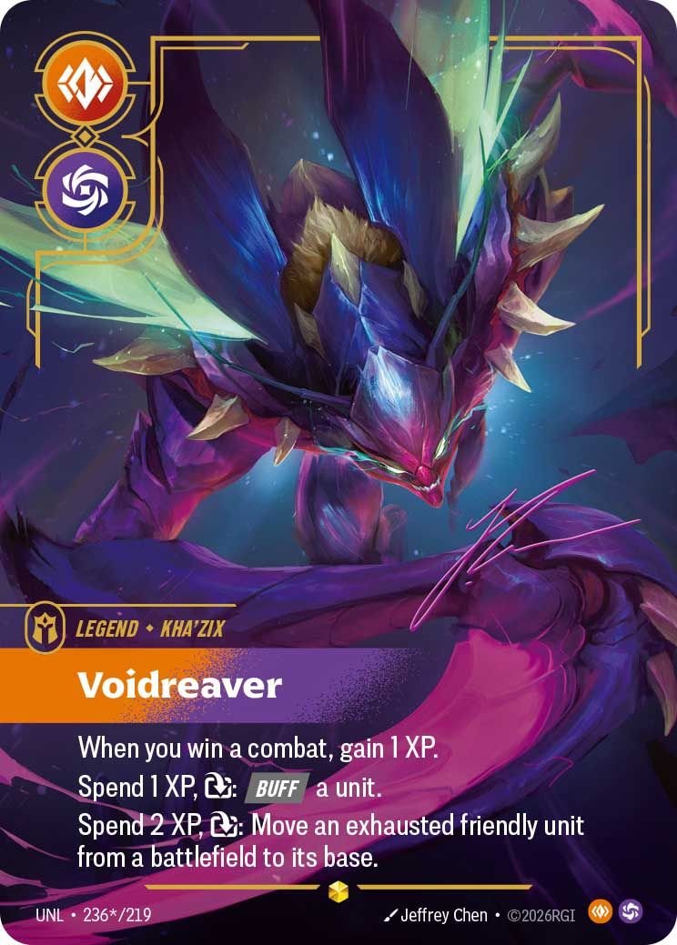 Riftbound Unleashed card art — official Riot Games product