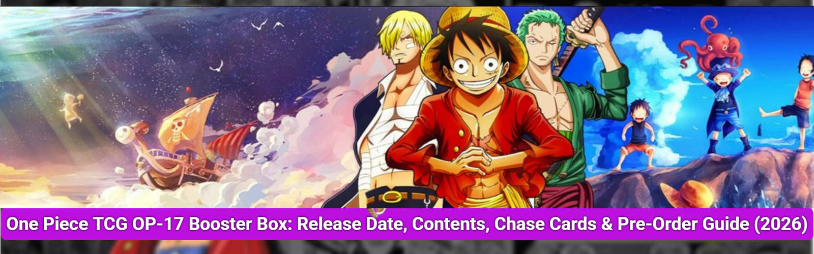 One Piece Card Game OP-17 Booster Box