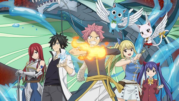 Who Is the Strongest Dragon in Fiction? 15 Icons Ranked Fairy Tail 100 Years Quest key visual featuring dragons
