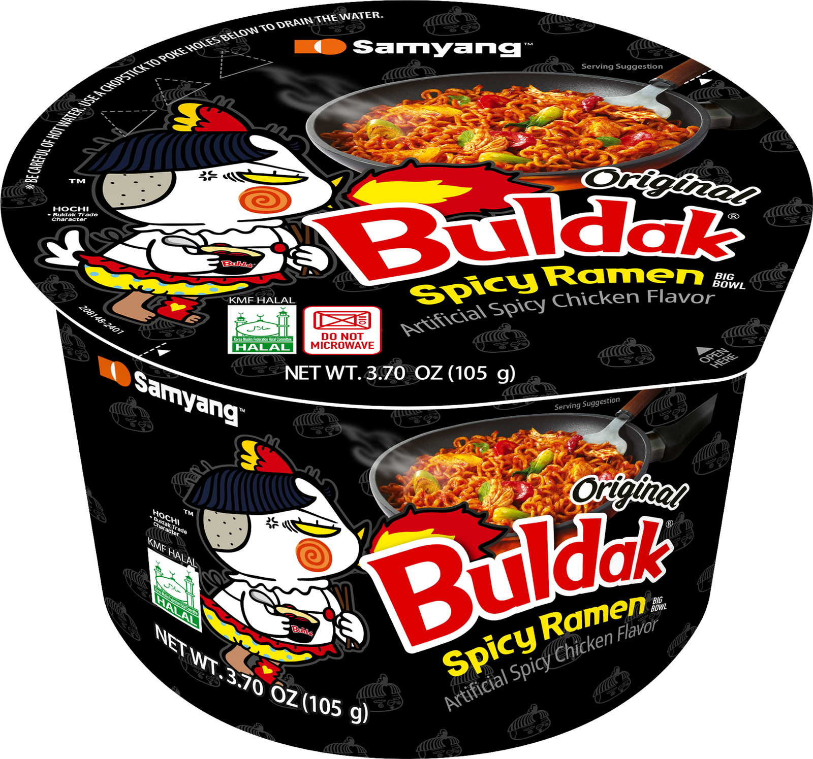 Buldak Ramen Original flavor official product photo