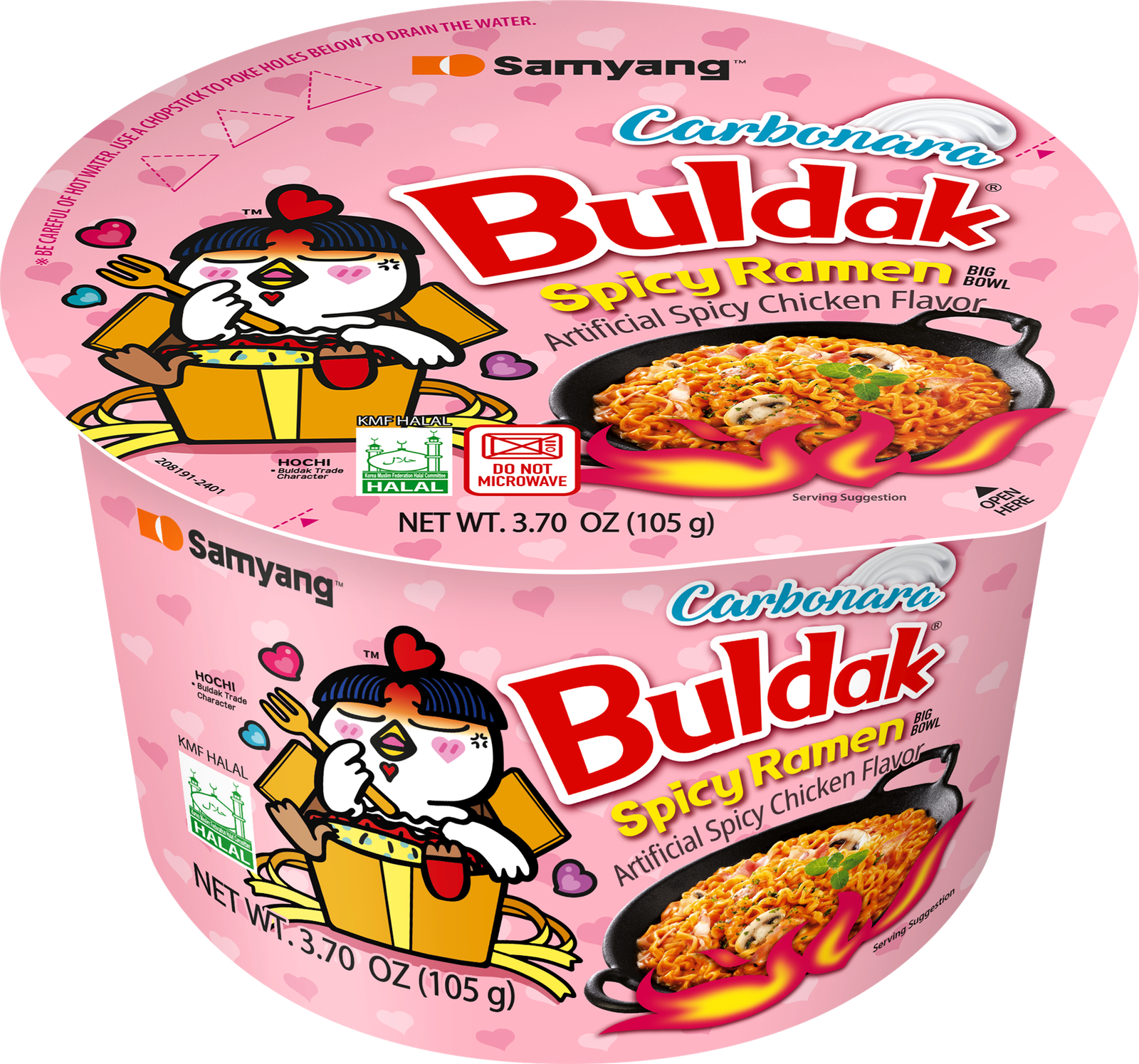 Buldak Ramen Carbonara flavor
