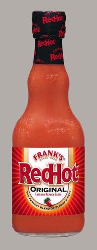 Frank's RedHot sauce bottle