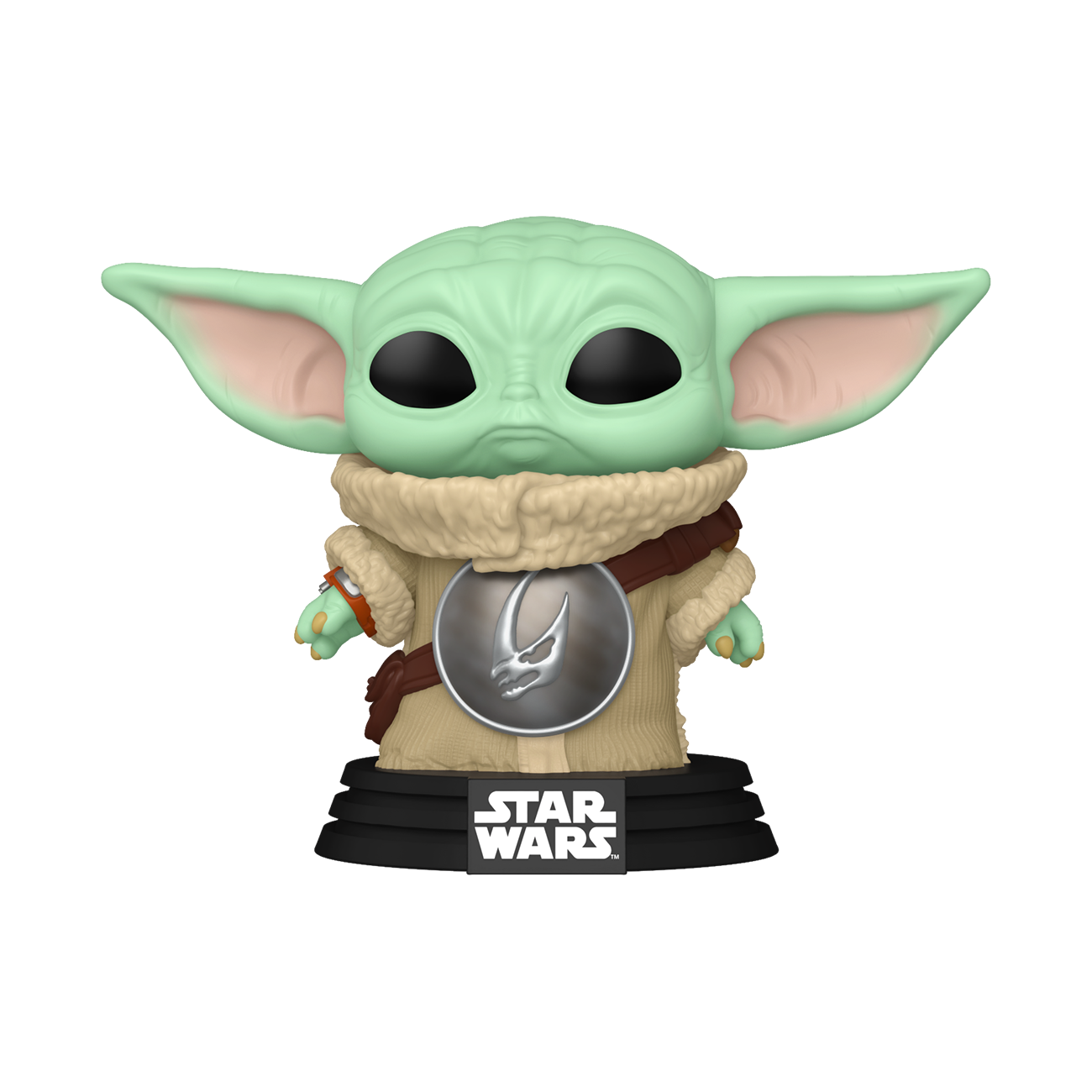 Funko Pop Grogu with Mudhorn signet official product shot