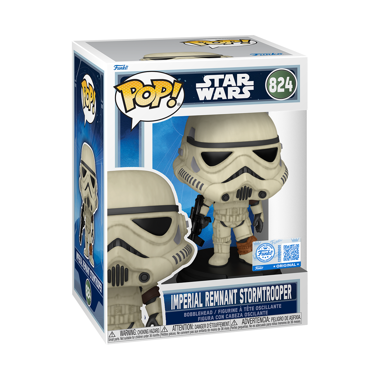 Funko Pop Imperial Remnant Stormtrooper official product shot