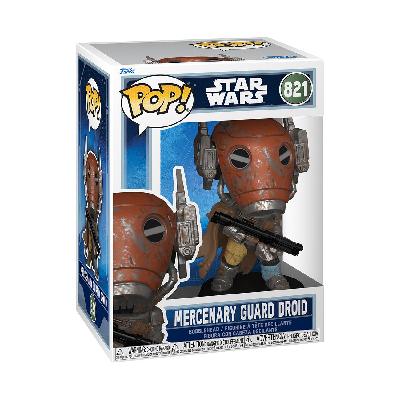 Funko Pop Mercenary Guard Droid official product shot