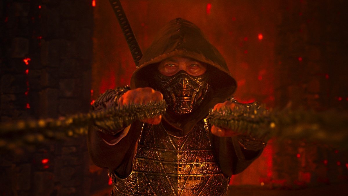 Hiroyuki Sanada as Scorpion in Mortal Kombat II