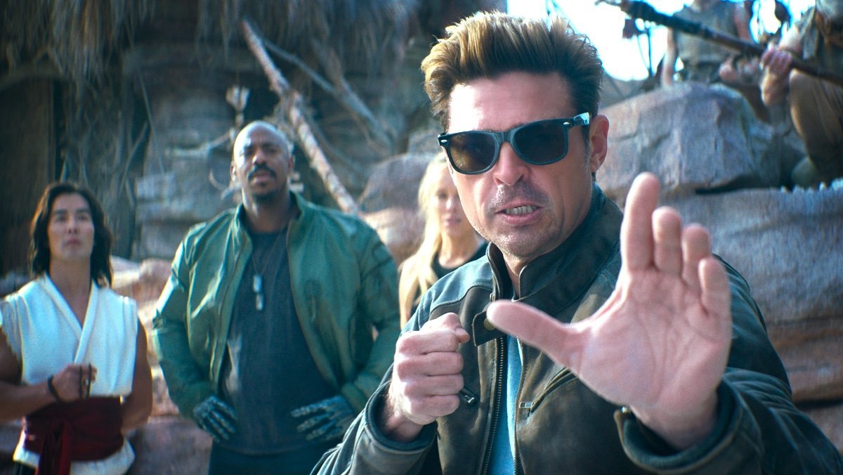 Karl Urban as Johnny Cage in Mortal Kombat II