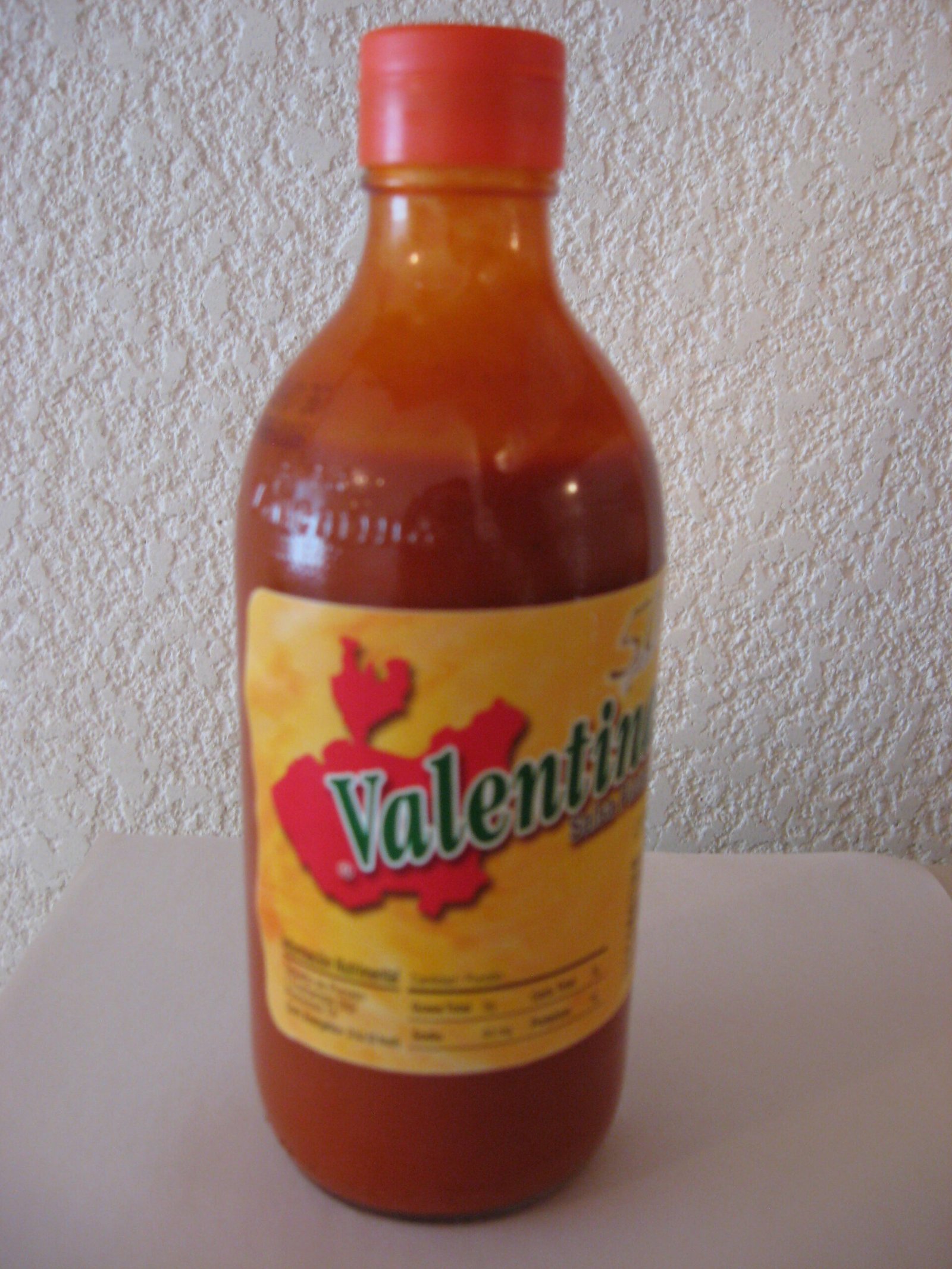 Valentina Extra Hot sauce bottle
