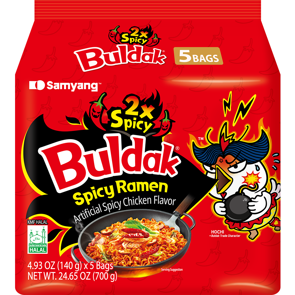Samyang Buldak 2x Spicy fire noodles