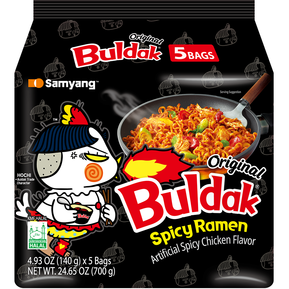 Samyang Buldak Original fire noodles