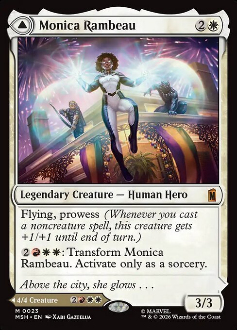 Monica Rambeau — front face