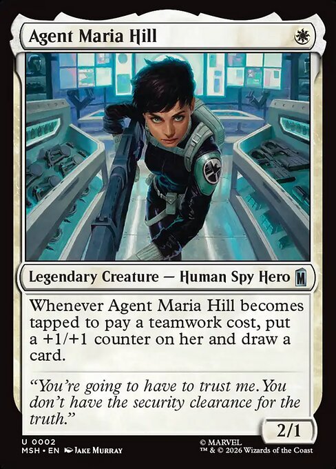 Agent Maria Hill MTG card