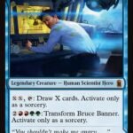 Bruce Banner MTG card