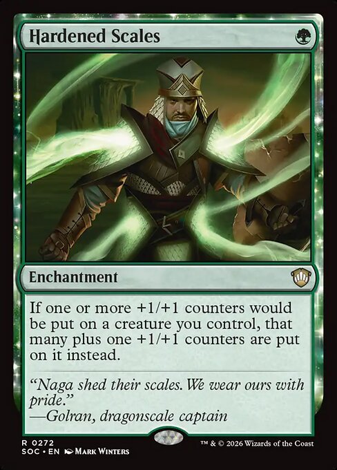 Hardened Scales MTG card
