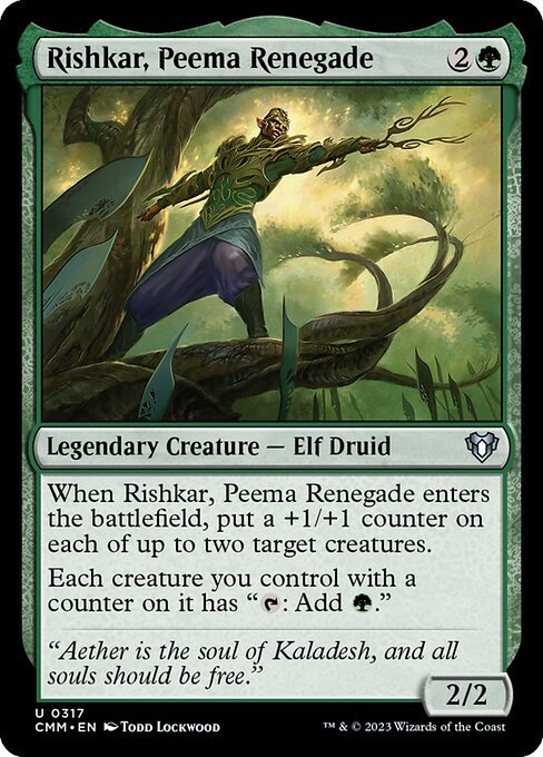 Rishkar, Peema Renegade MTG card