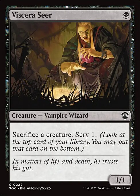 Viscera Seer MTG card