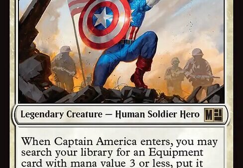 Captain America MTG Guide: All 4 Cards, and Which One to Actually Build Captain America, Liberator - MTG Marvel Super Heroes