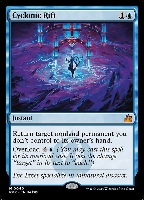 Cyclonic Rift MTG card