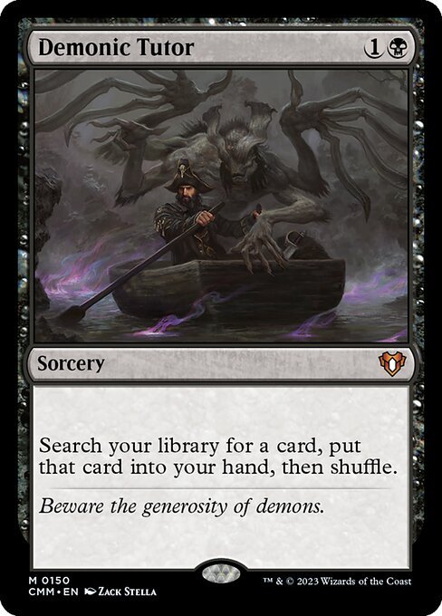 Demonic Tutor MTG card