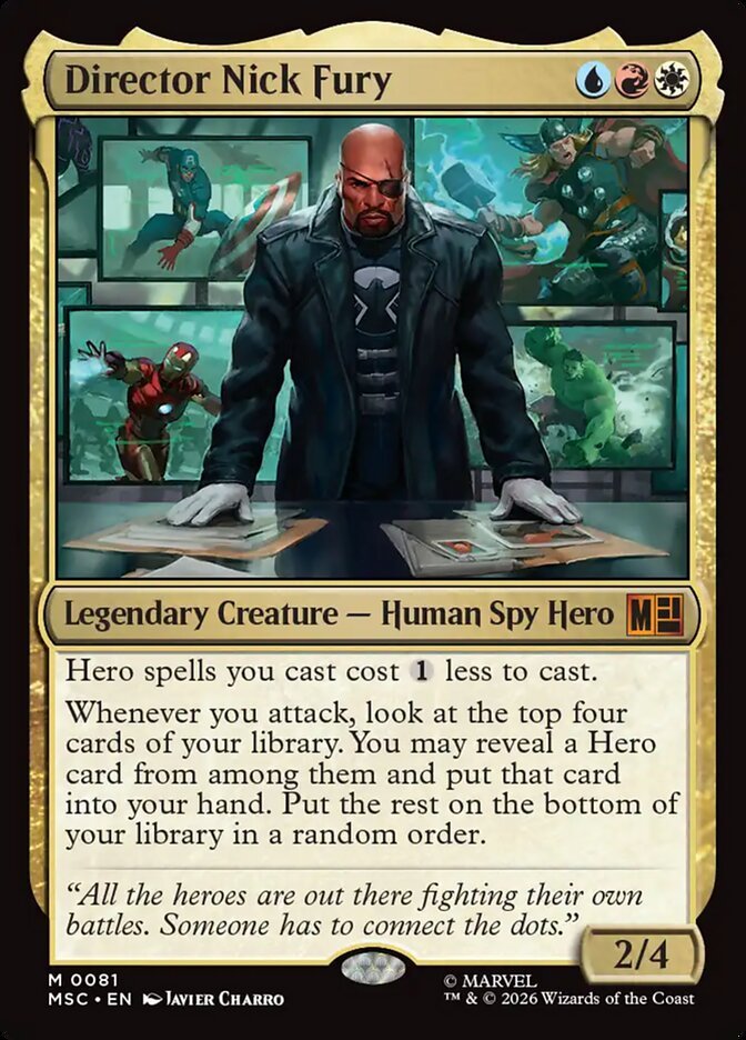 Director Nick Fury (backup)