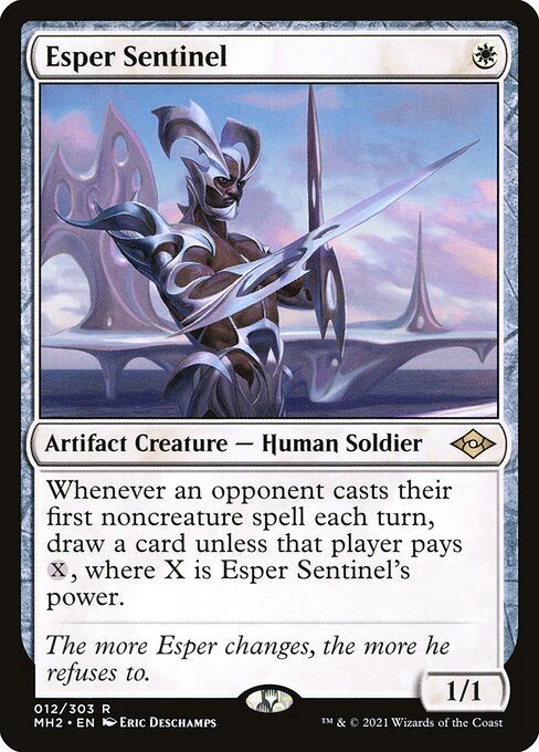 Esper Sentinel MTG card