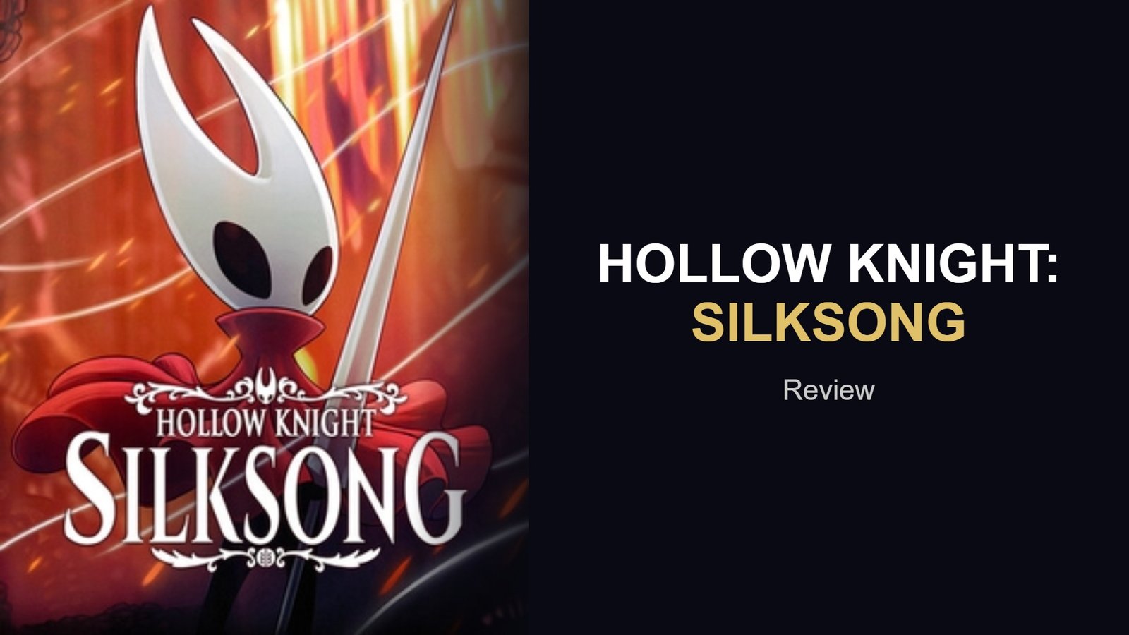Hollow Knight Silksong banner