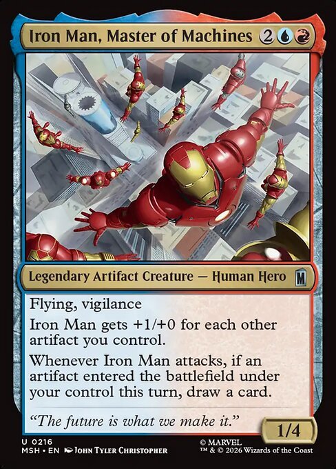 Iron Man, Master of Machines MTG card