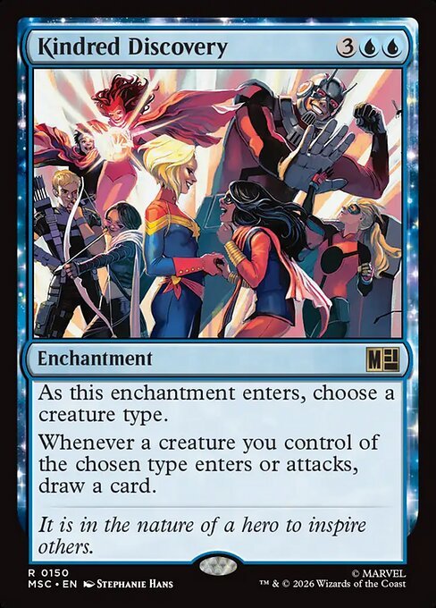 Kindred Discovery MTG card