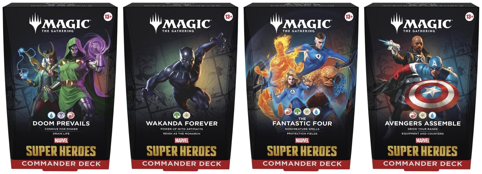 mtg commander precon ranking Marvel Commander Precons Ranked: All 4 Decks