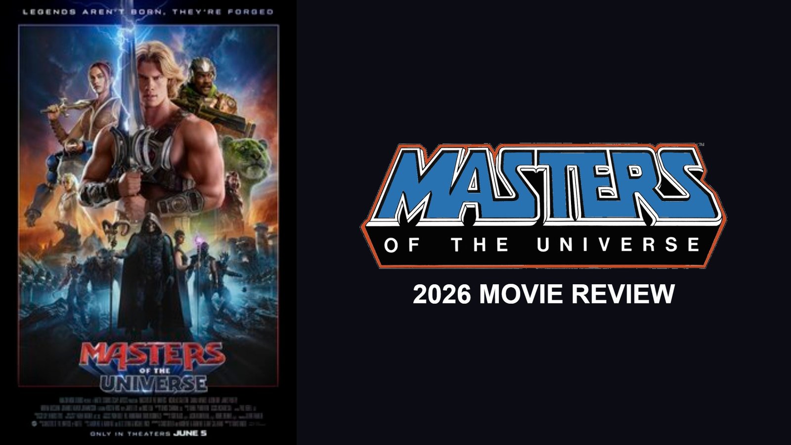 Masters of the Universe 2026 movie banner