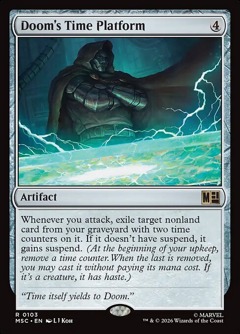 Doom's Time Platform MTG card
