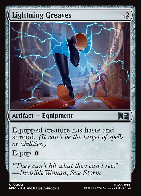 Lightning Greaves MTG card