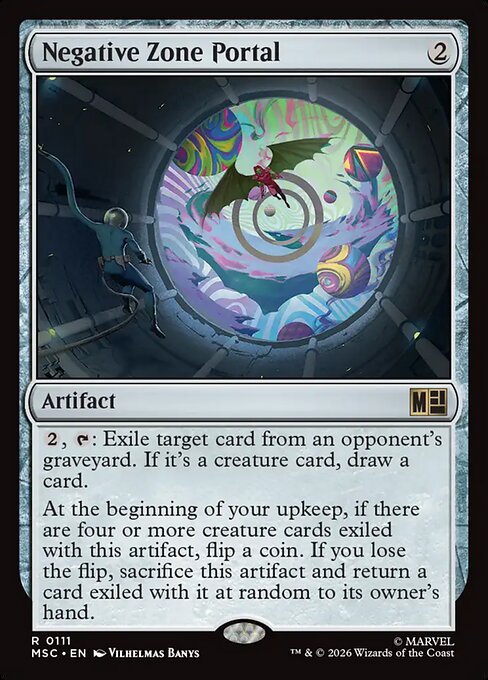 Negative Zone Portal MTG card