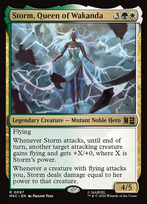 Storm, Queen of Wakanda MTG card