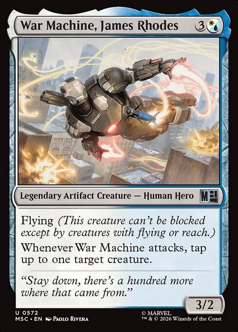 War Machine, James Rhodes MTG card