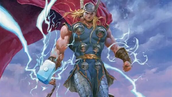 MTG Marvel Super Heroes Draft Guide: Archetypes, Picks, and Strategy Thor God of Thunder MTG Marvel Super Heroes card art