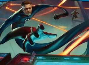 Mister Fantastic MTG Marvel Super Heroes card art