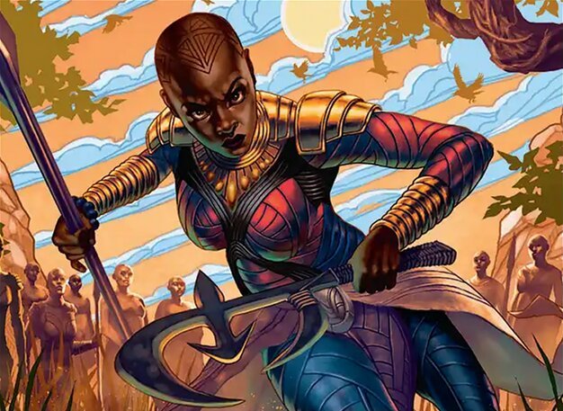 MTG Marvel Super Heroes Wakanda Forever card art