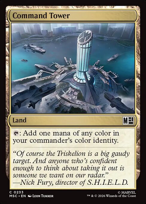 Command Tower MTG card
