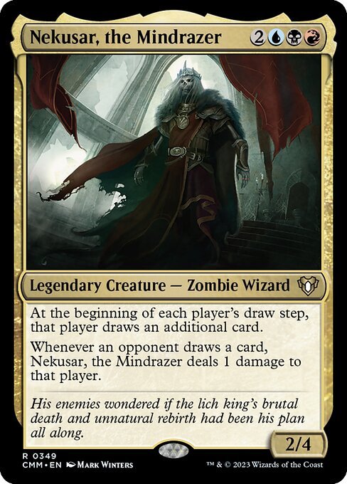 Nekusar the Mindrazer MTG card