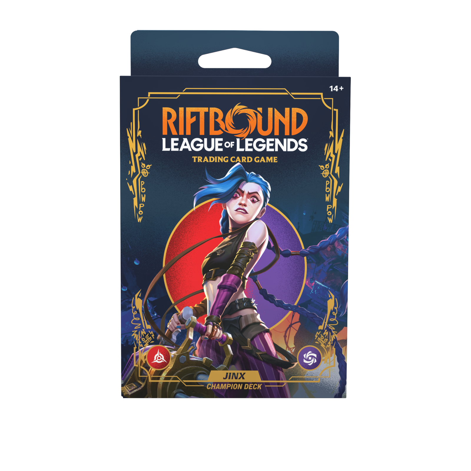 Riftbound Jinx Champion Deck box