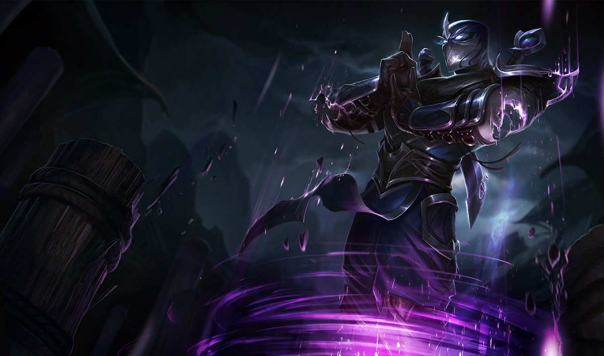 Shen, Eye of Twilight, official League of Legends art featured in Riftbound Vendetta