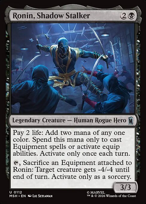 Ronin, Shadow Stalker MTG card