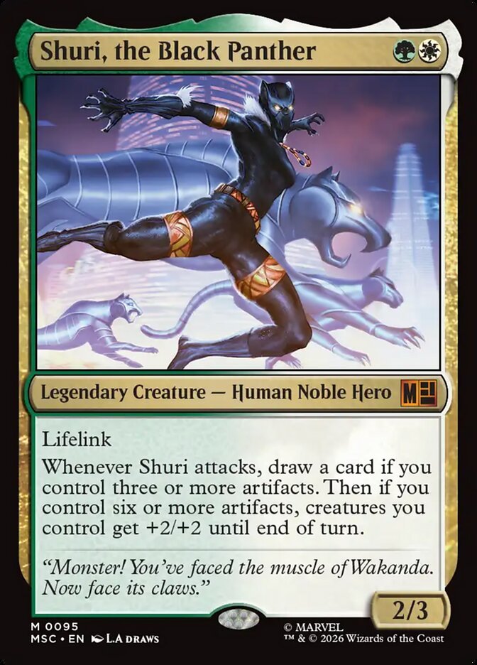 Shuri, the Black Panther (backup)